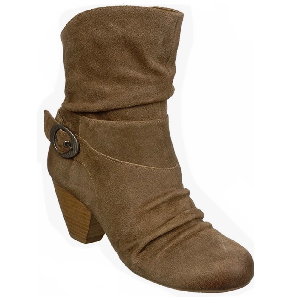 NWOB Dr Scholl’s “Allycats” Brown Heeled Boots - 8M